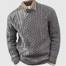 Φόρτωση εικόνας στο εργαλείο προβολής Συλλογής, Ανδρικό casual στριφτό πουλόβερ με λαιμόκοψη
