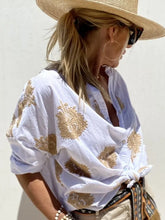 Φόρτωση εικόνας στο εργαλείο προβολής Συλλογής, Μακρυμάνικο πουκάμισο με vintage πολύχρωμο στάμπα

