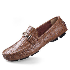 Βρετανική ανδρική loafer από γνήσιο δέρμα υψηλής ποιότητας