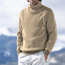 Φόρτωση εικόνας στο εργαλείο προβολής Συλλογής, Ανδρικό πουλόβερ από κασμίρ με ψηλό λαιμό
