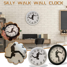 Φόρτωση εικόνας στο εργαλείο προβολής Συλλογής, Ρολόι τοίχου Silly Walk εμπνευσμένο από τους Monty Python
