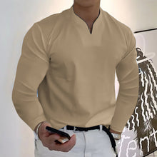 Φόρτωση εικόνας στο εργαλείο προβολής Συλλογής, Ανδρικό φαρδύ casual μασίφ βαμβακερό μακρυμάνικο μπλουζάκι
