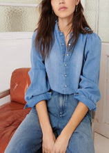 Φόρτωση εικόνας στο εργαλείο προβολής Συλλογής, Vintage τζιν πουκάμισο
